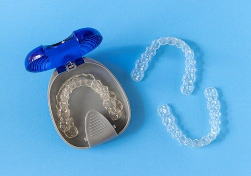 Invisalign case and trays